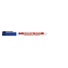 MARCATORE PERMANENTE EDDING 400 PUNTA CONICA 1 MM BLU 4-400003