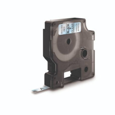 NASTRO PER ETICHETTATRICI DYMO D1 6 MM X 7 M NERO/TRASPARENTE S0720770