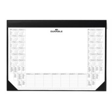 SOTTOMANO DURABLE CON CALENDARIO 2 ANNI PVC MORBIDO NERO 59X42 CM 729101