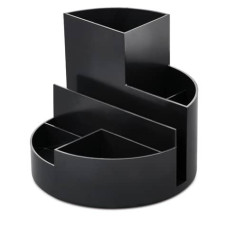 PORTAOGGETTI MAUL MAULROUNDBOX - RICICLATO NERO - Ø 14 CM H 12,5 CM Z710013