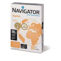 NAVIGATOR carta per fotocopie con 4 fori per archiviazione - a4 80 gr - risma 500 fogli