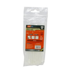 FASCETTE FERMACAVO IN NYLON EMI 150X2,5 MM COLORE BIANCO CONFEZIONE DA 100 PEZZI 8107756