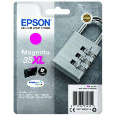 CARTUCCIA PER STAMPANTI INKJET ALTA CAPACITA LUCCHETTO 35XL EPSON MAGENTA C13T35934010