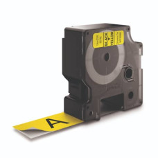 NASTRO PER ETICHETTATRICI DYMO D1 24 MM X 7 M NERO/GIALLO S0720980