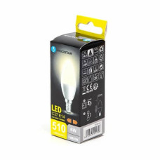 LAMPADINA LED C37 E14 6W 510 LUMEN AIGOSTAR LUCE NATURALE - B10105MQO