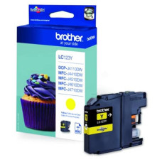 CARTUCCIA PER STAMPANTI INKJET LC-123 BROTHER GIALLO  LC-123Y