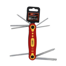 SET CHIAVI A BRUGOLA TASCABILI EMI - 8 PUNTE ASSORTITE TIPO TORK - 8100183 SET CHIAVI A BRUGOLA TASCABILI EMI - 8 PUNTE ASSORTITE TIPO TORK - 8100183