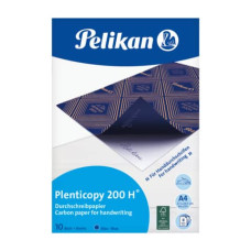 CARTA COPIATIVA PELIKAN PLENTICOPY 200H BLU CONFEZIONE 10 FOGLI