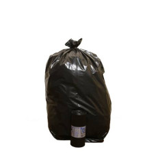 SACCHI PER IMMONDIZIA ROLSAC QUALITY 90X120 CM - 130 L - 50MY NERO ROTOLO 10 PEZZI - 21130-1
