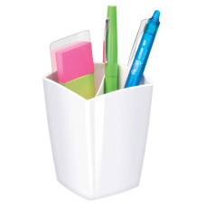 PORTAPENNE CEPPRO GLOSS CEP IN POLISTIROLO CON 2 SCOMPARTI BIANCO 7,4X7,4X9,5 CM PORTAPENNE CEPPRO GLOSS CEP IN POLISTIROLO CON 2 SCOMPARTI BIANCO 7,4X7,4X9,5 CM