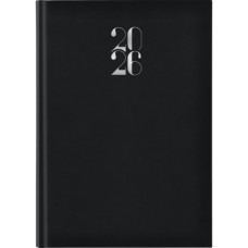 AGENDA 2026 SETTIMANALE GOMMATA 17X24 CM NERO AGENDA 2026 SETTIMANALE GOMMATA 17X24 CM NERO