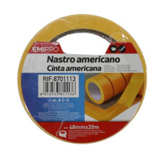 NASTRO AMERICANO EMI - 48 MM X 20 M - GIALLO - 8701113 NASTRO AMERICANO EMI - 48 MM X 20 M - GIALLO - 8701113