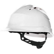 ELMETTO DA CANTIERE QUARTZUP DELTA PLUS 4 VENTILATO IN POLIPROPILENE BIANCO