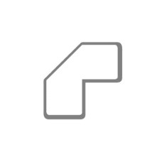 STICKER PER PAVIMENTI A L 10X5 CM TARIFOLD BIANCO CONF. 10 PEZZI B197202