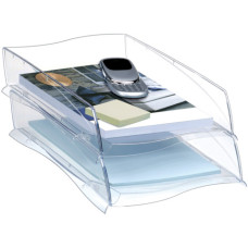 VASCHETTA PORTACORRISPONDENZA ELLYPSE CEP IN POLISTIROLO CAPACITA FINO A 500 FOGLI TRASPARENTE VASCHETTA PORTACORRISPONDENZA ELLYPSE CEP IN POLISTIROLO CAPACITA FINO A 500 FOGLI TRASPARENTE