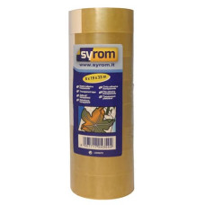 NASTRO ADESIVO NOYSY SYROM FORMATO 19 MM X 33 M PPL TRASPARENTE TORRE DA 8 ROTOLI - 4354