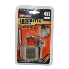 LUCCHETTO A CHIAVE IN ACCIAIO EMI 40X62 MM