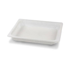 VASSOIO GASTRONOMIA IN PP BIANCO - 2500 ML - 65G - CONF. 65 PZ PROF 320X265X40MM 30421