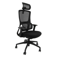 POLTRONA UNISIT CH3255 SEMI-DIREZIONALE ERGONOMICA CON BRACCIOLI, POGGIATESTA E POGGIARENI IN RETE NERO POLTRONA UNISIT CH3255 SEMI-DIREZIONALE ERGONOMICA CON BRACCIOLI, POGGIATESTA E POGGIARENI IN RETE NERO