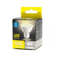 LAMPADINA LED GU10 6W - 480 LUMEN AIGOSTAR LUCE NATURALE B10107UWY