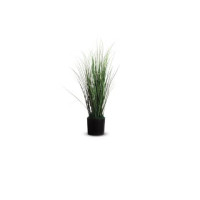 Pianta artificiale erbe Paperflow altezza 80 cm in pvc colore verde codice k700131