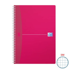 QUADERNO SPIRALATO OXFORD OFFICE MY COLOURS MAXI A4 ASSORTITI QUADRETTI 5 MM 100101864
