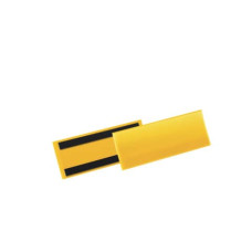 TASCHE PER IDENTIFICAZIONE A FISSAGGIO MAGNETICO DURABLE 223X81,5 MM GIALLO CONF. 50 PZ TASCHE PER IDENTIFICAZIONE A FISSAGGIO MAGNETICO DURABLE 223X81,5 MM GIALLO CONF. 50 PZ