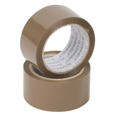 NASTRO ADESIVO DA IMBALLO 50 MM X 100 M AVANA - SVOLGIMENTO SILENZIOSO - CONF. 6 PEZZI - KF15161