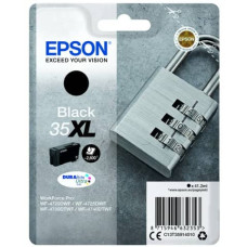 CARTUCCIA PER STAMPANTI INKJET ALTA CAPACITA LUCCHETTO 35XL EPSON NERO C13T35914010