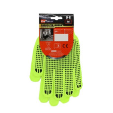 GUANTI DA LAVORO IN NYLON EMI - ANTISCIVOLO - 8/M - GIALLO FLUO - EN 388:2016 214XX - 8104280 GUANTI DA LAVORO IN NYLON EMI - ANTISCIVOLO - 8/M - GIALLO FLUO - EN 388:2016 214XX - 8104280