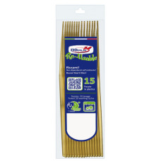 COLTELLI DOPLA REUSABLE COMPACT IN PS ORO 180 MM - CONF. 15 PEZZI - 03982