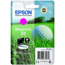 CARTUCCIA PER STAMPANTI INKJET PALLINA DA GOLF 34 EPSON MAGENTA C13T34634010