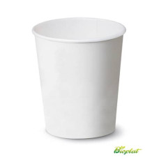 BICCHIERE 3 OZ (85 ML) IN CARTONCINO BIO SCATOLIFICIO DEL GARDA BIANCO - CONF. DA 50 PEZZI - COD. 300-00