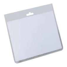 PORTANOMI DURABLE TASCA CHIUSA TRASPARENTE 90X60 MM CONF. 20 PZ