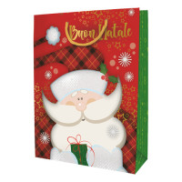 Shopper natalizia Biembi premium babbo natale