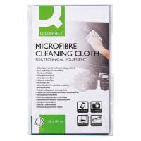 Panno pulizia in microfibra per occhiali, cd e dvd in busta richiudibile