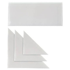 TASCA AUTOADESIVA TRIANGOLARE SEI ROTA FORMATO 13X13 CM - CONF. 10 PEZZI - 318124 CF.75 -14