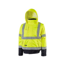 GIUBBOTTO BOMBER ALTA VISIBILITà CRAFTY YELLOW FLUO U-POWER TAGLIA XL HL158YF-XL