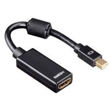 CAVETTO ADATTATORE HAMA MINI DISPLAY PORT M/HDMI F NERO WINDOWS 7654560
