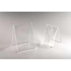 SUPPORTO PER LIBRI A CAVALLETTO TRASPARENTE TECNOSTYL 14X18 CM - PBV402 SUPPORTO PER LIBRI A CAVALLETTO TRASPARENTE TECNOSTYL 14X18 CM - PBV402