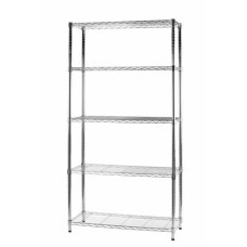 SCAFFALE A 5 RIPIANI SERENA GROUP ARCHIMEDE IN ACCIAIO GRIGIO - ZN1436-5