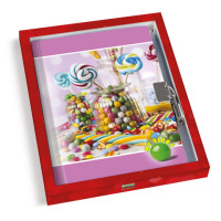 Diario dei segreti con lucchetto Lebez fantasia assortita love e candy