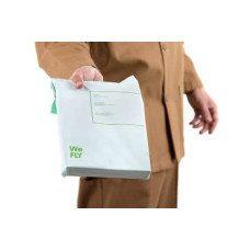 BUSTE PER SPEDIZIONI WEFLY IN MATERBI BIANCO OPACO F.TO C3 33X42+5 CM CONF. 25 PEZZI - F-027/N25