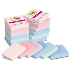 FOGLIETTI POST-IT® SUPER STICKY SOULFUL CONF. 12 BLOCCHETTI DA 90 FF - 47,6X47,6 MM - 622-12SS-SOUL