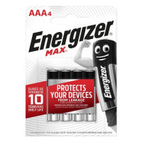 Batterie Energizer max aaa conf. da 4