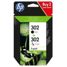 CARTUCCE INKJET 302 HP NERO  COLORE  COMBO PACK - X4D37AE