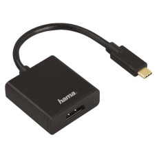 CAVETTO ADATTATORE HAMA INGRESSO USB TYPE C/USCITA HDMI NERO 7135726