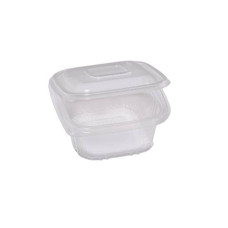 CONTENITORI IN PP QUADRATI CON COPERCHIO INCERNIERATO CUKI PROFESSIONAL 120 MM X 120 MM X 55 MM - CONF. 50 PZ