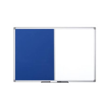 PANNELLI BI-OFFICE MAYA COMBINATA FELTRO/ACCIAIO 90X60 CM. BIANCO XA0322170