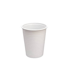 BICCHIERE IN PP - 2 G - 200 ML/200 CC - ø 70 MM - CONF. 100 PZ FLEXICUP BIANCO 61755